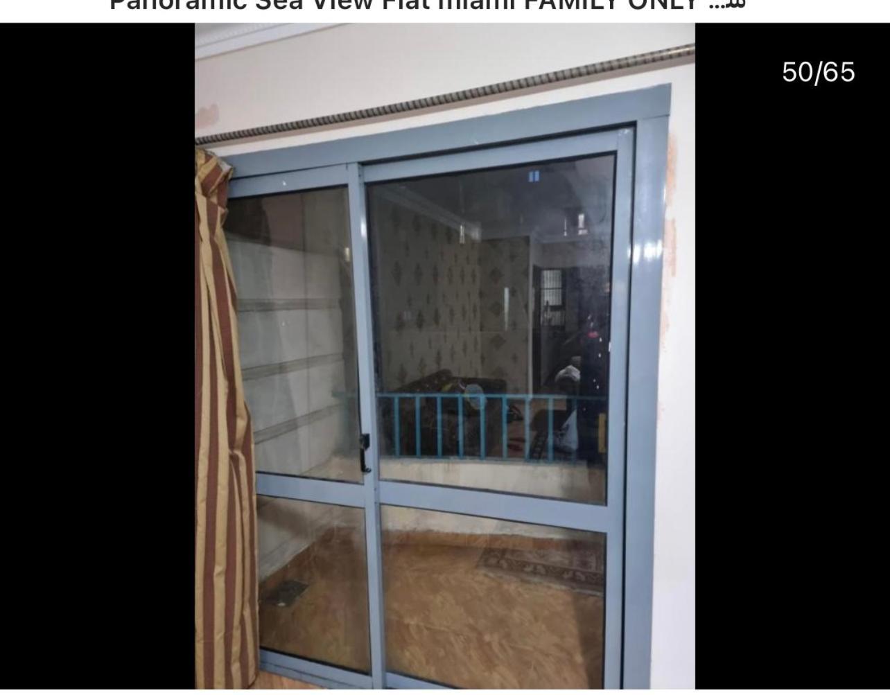 Panoramic Sea View Zamzm Flat Miami Family شقة فندقية زمزم بانورما بشاطئ ميامي - الاسكندرية صف اول مباشر علي بحر - عائلات فقط Αλεξάνδρεια Εξωτερικό φωτογραφία